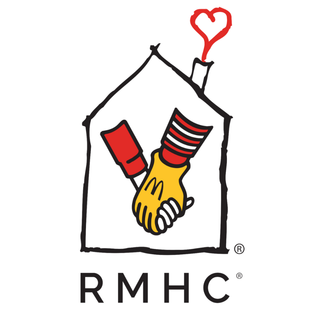 Ronald McDonald House Charity Logo. This photo is used to show one of the charities Eagles World Realty Sponsors