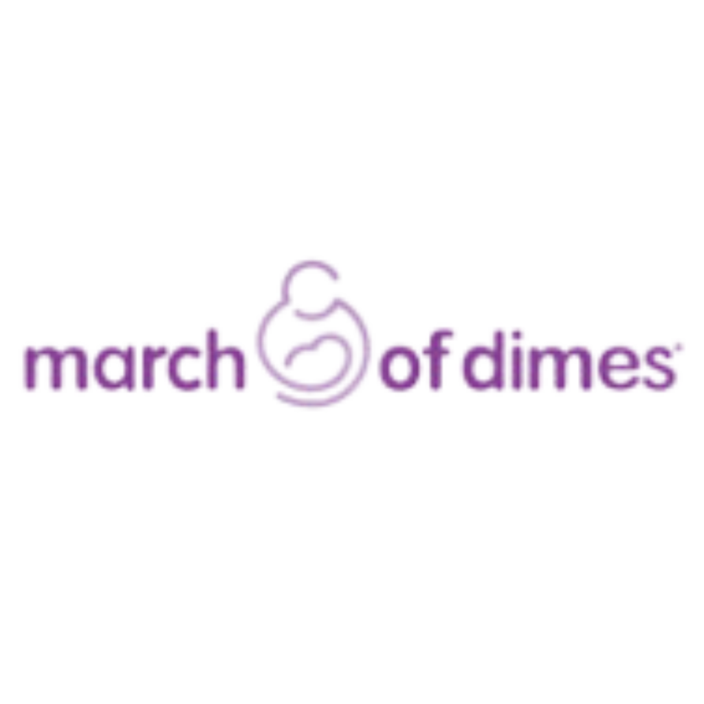 March of Dimes Charity Logo. This photo is used to show one of the charities Eagles World Realty Sponsors