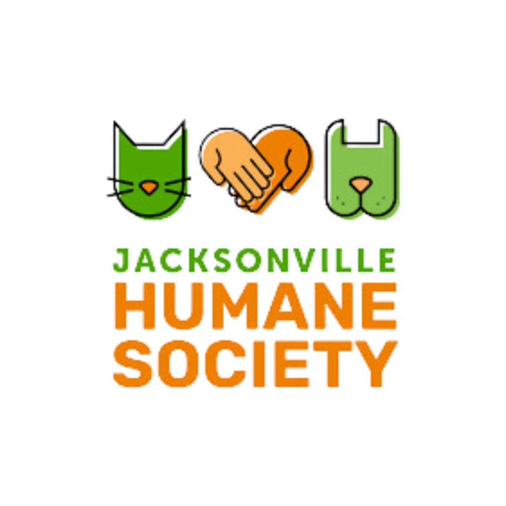 Jacksonville Humane Society Logo. This photo is used to show one of the charities Eagles World Realty Sponsors